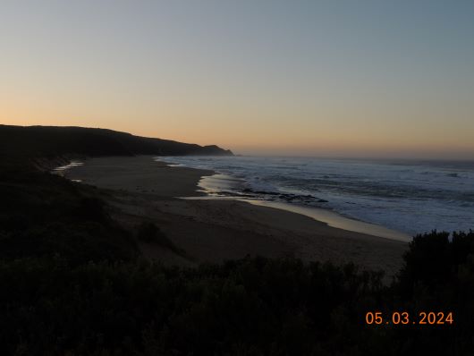 Sunrise Johanna Beach